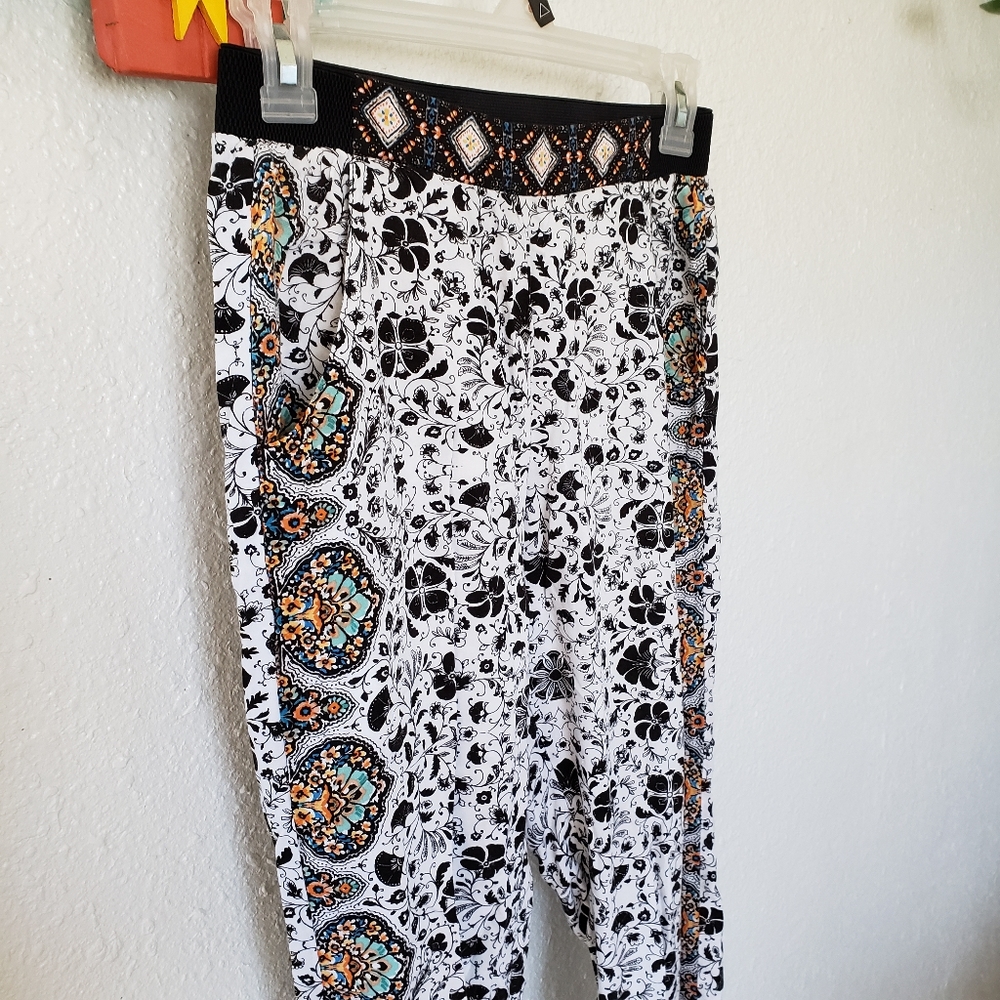 Pattern casual pull on pants - Picture 5 of 9